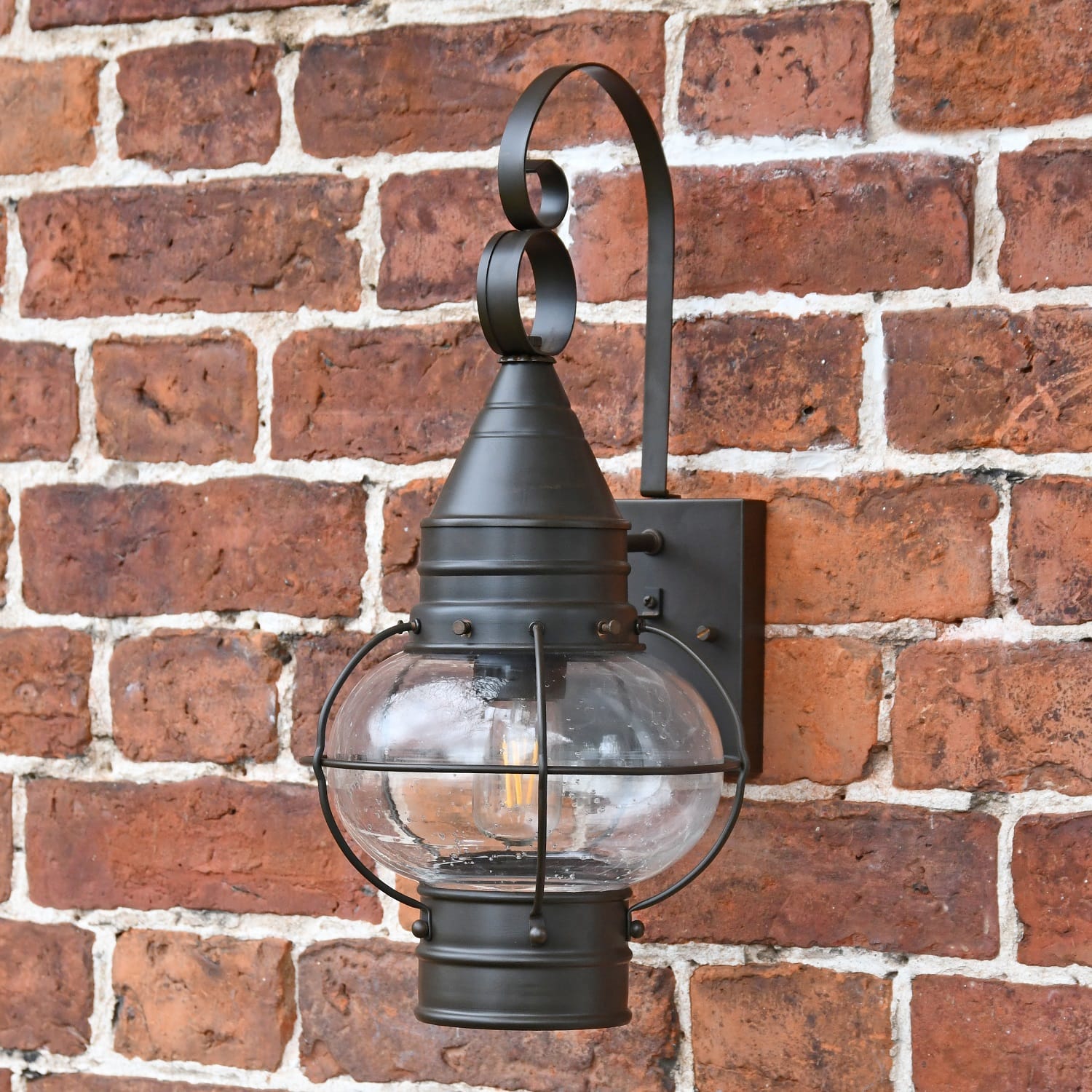 Galway Rustic Bronze Large Wall Lantern