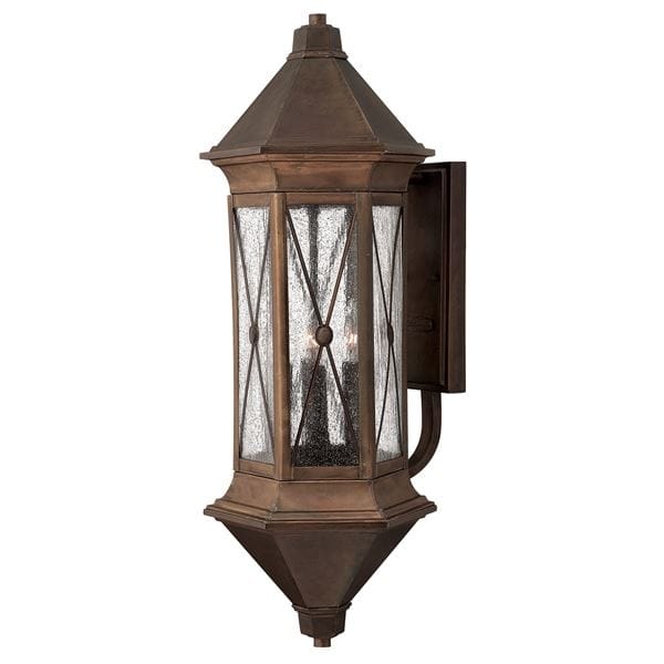 Newhaven Solid Brass Extra Large Wall Lantern