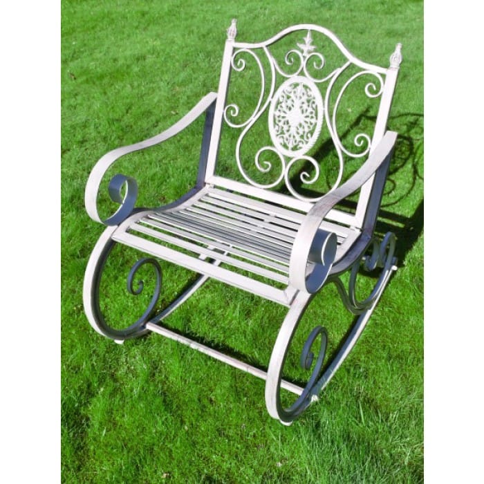 "Chelsea" Wrought Iron Rocking Garden Chair