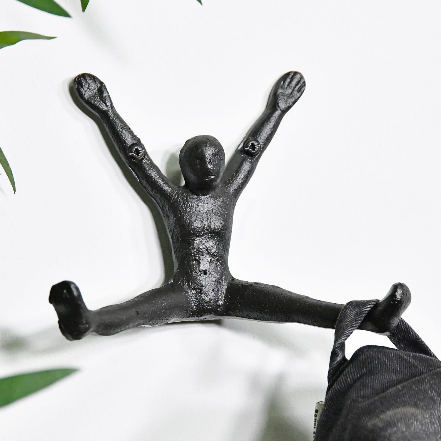 Cast Iron "Legs Extended" Coat Hook