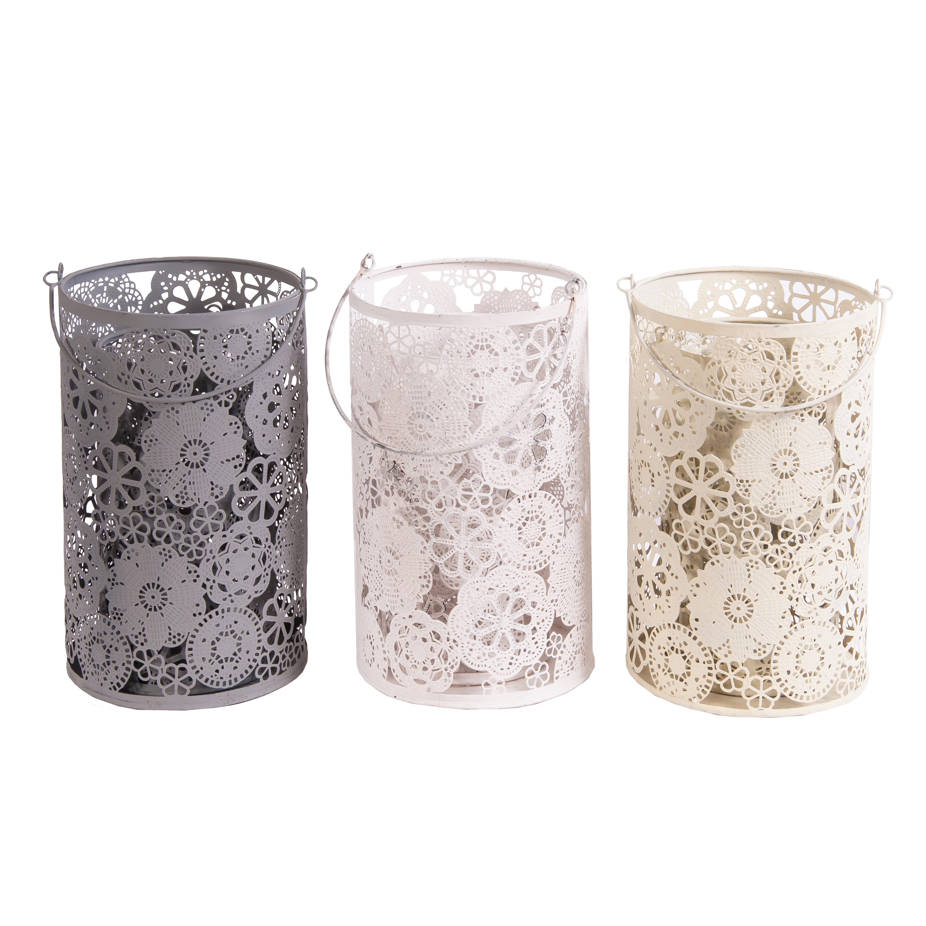 Set of 3 Decorative Candle Holders