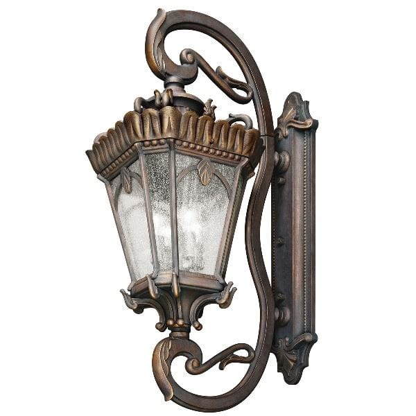 "Pittsburgh" Extra Large Grand Antique Bronze Ornate Wall Lantern