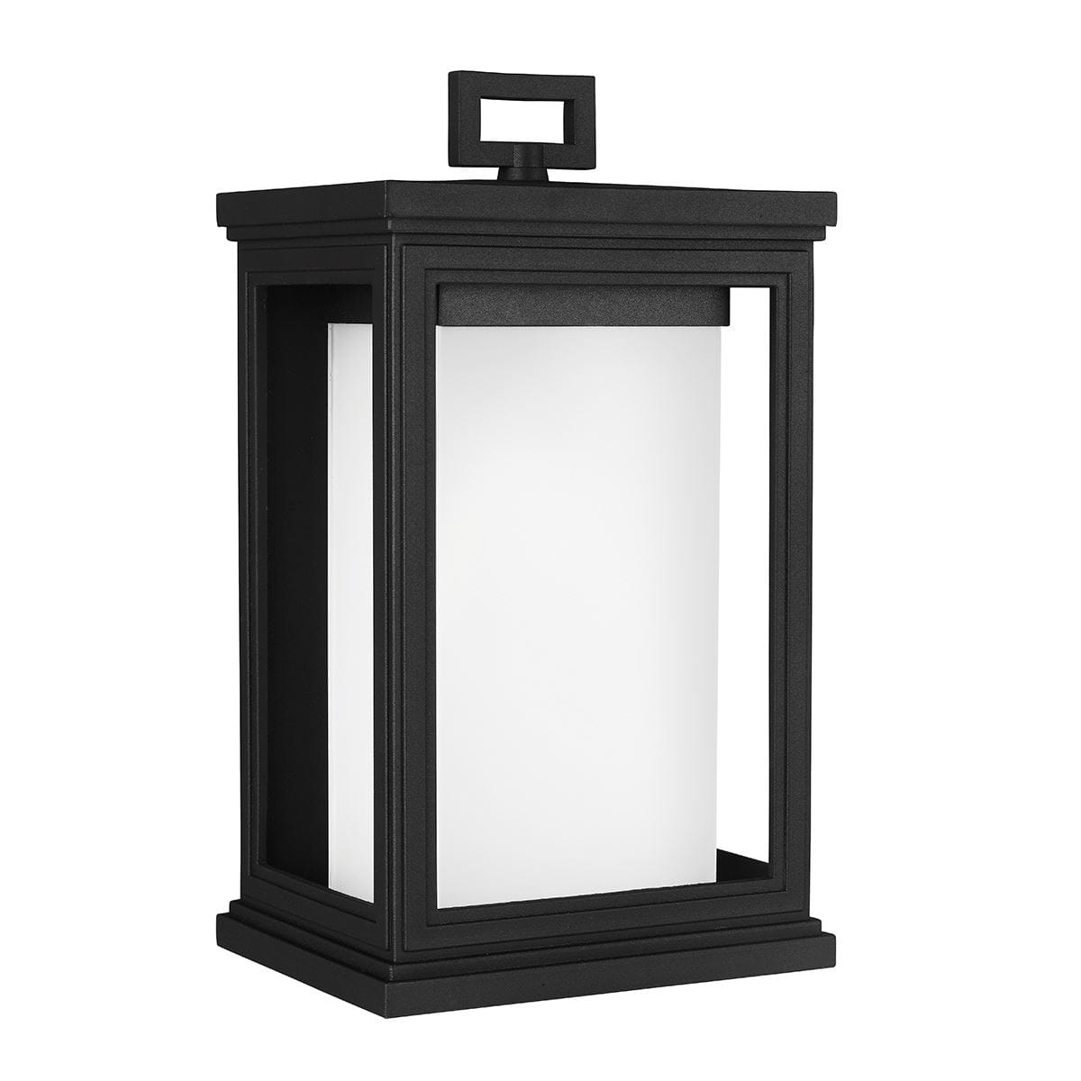 Medium 'Jersey' Coach Style Black Wall Lantern