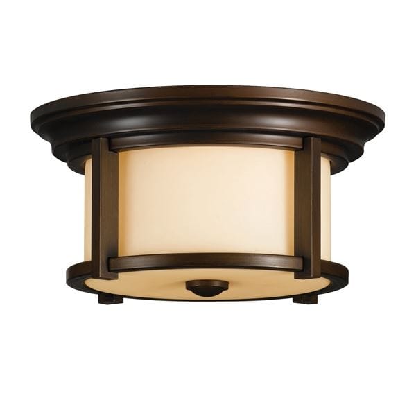 'Regina' Bronze Ceiling Flush Lantern