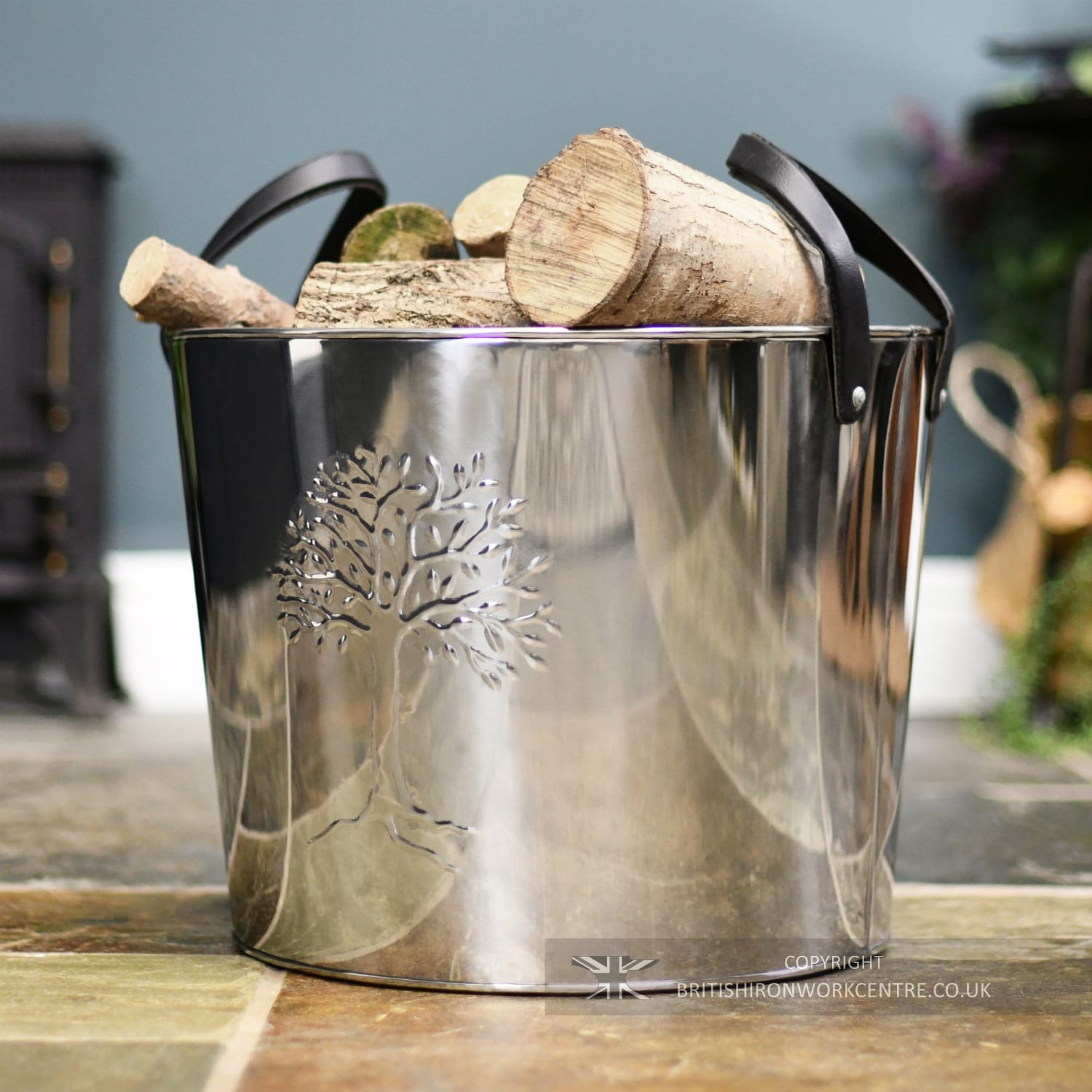 'Tree of Life' Large Log Basket