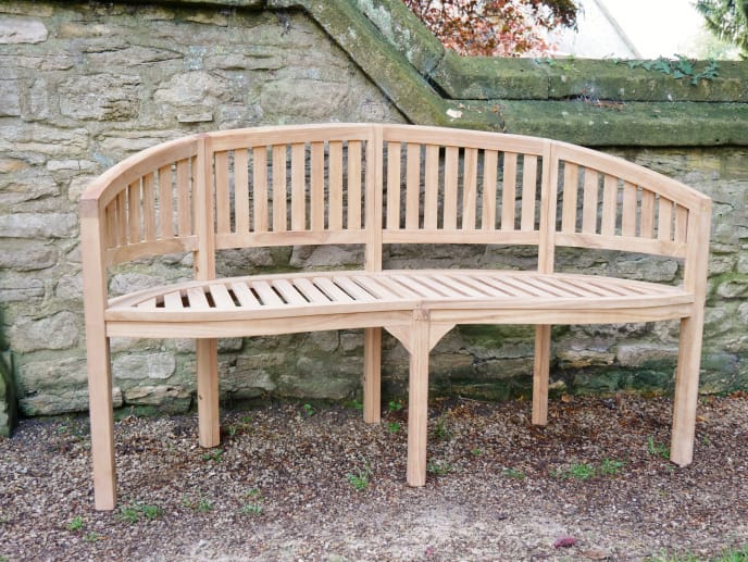 'Thurnby' Teak Bean Bench