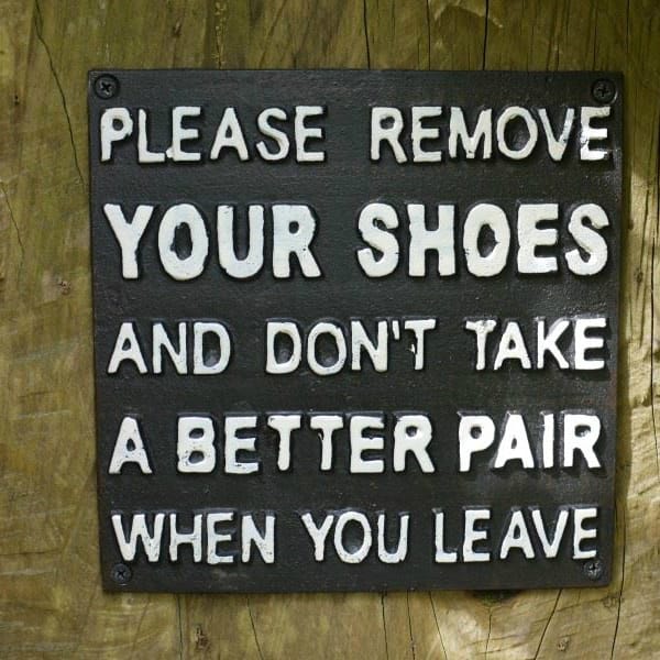 'A Better Pair' Cast Iron Sign