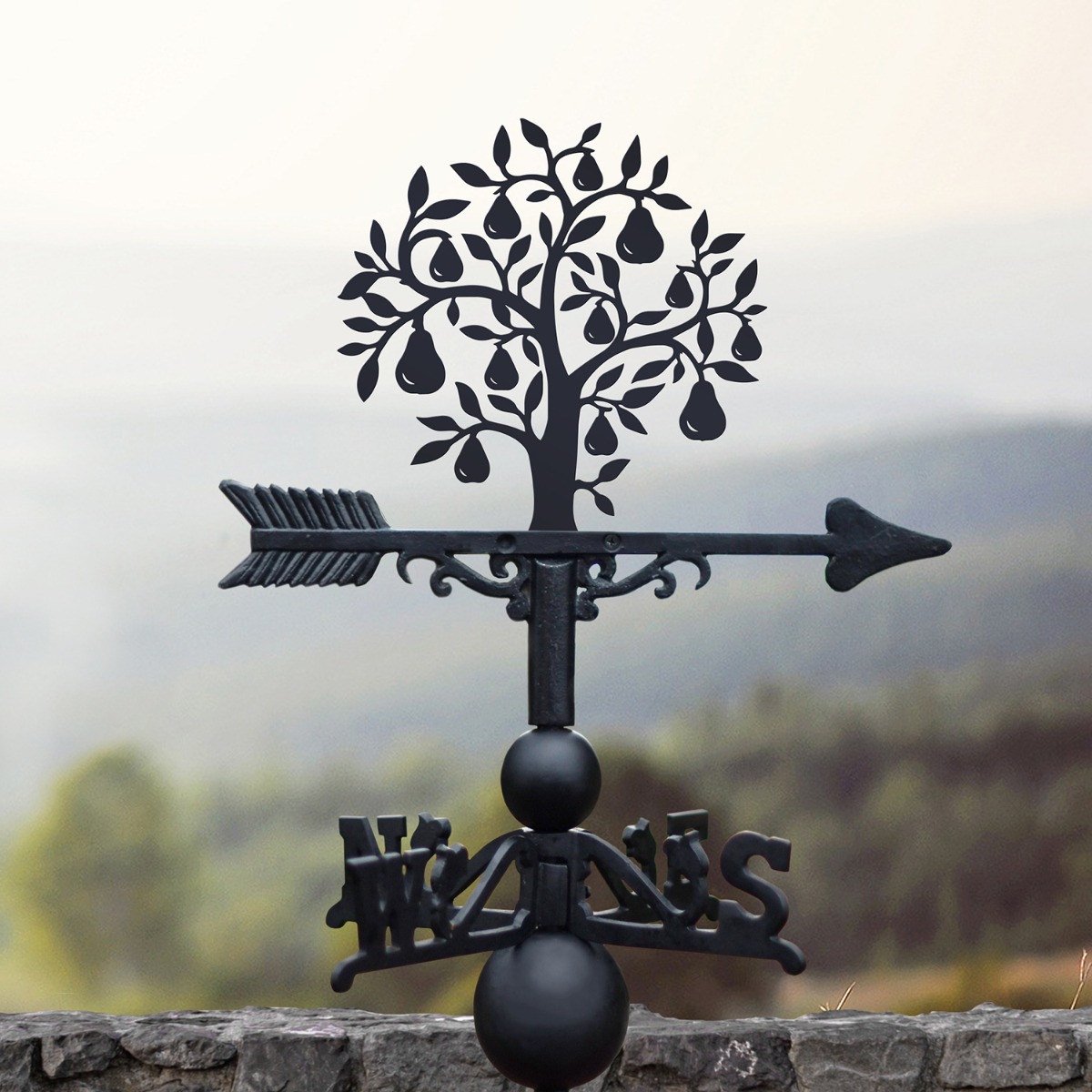The Forge Pear Tree Iron Weathervane