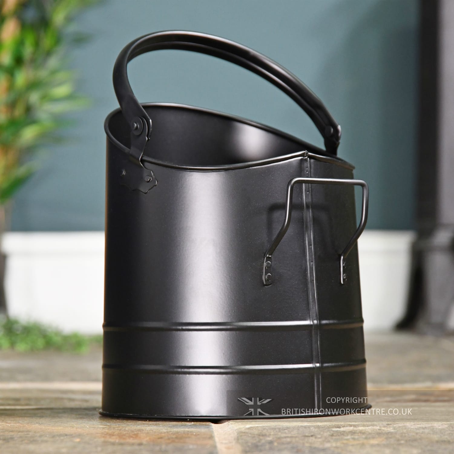 Simplistic Black Coal Bucket