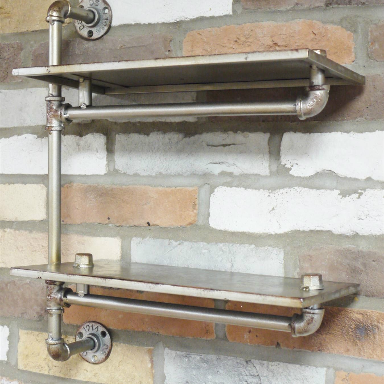 Distressed Industrial Shelving