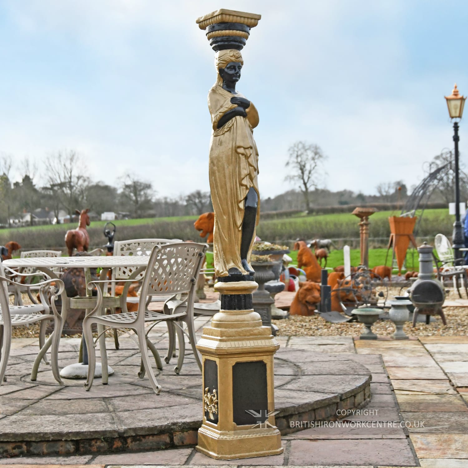 Lady Hestia Cast Iron Columns
