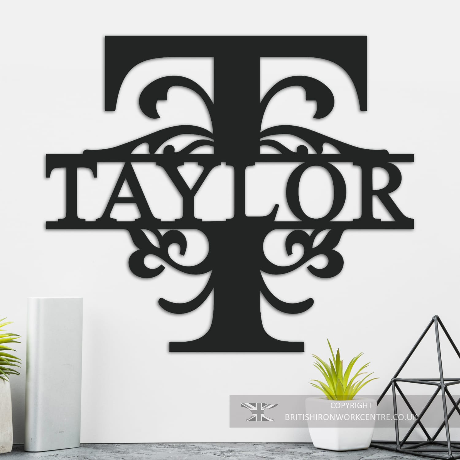 Bespoke Monogram Wall Art and House …