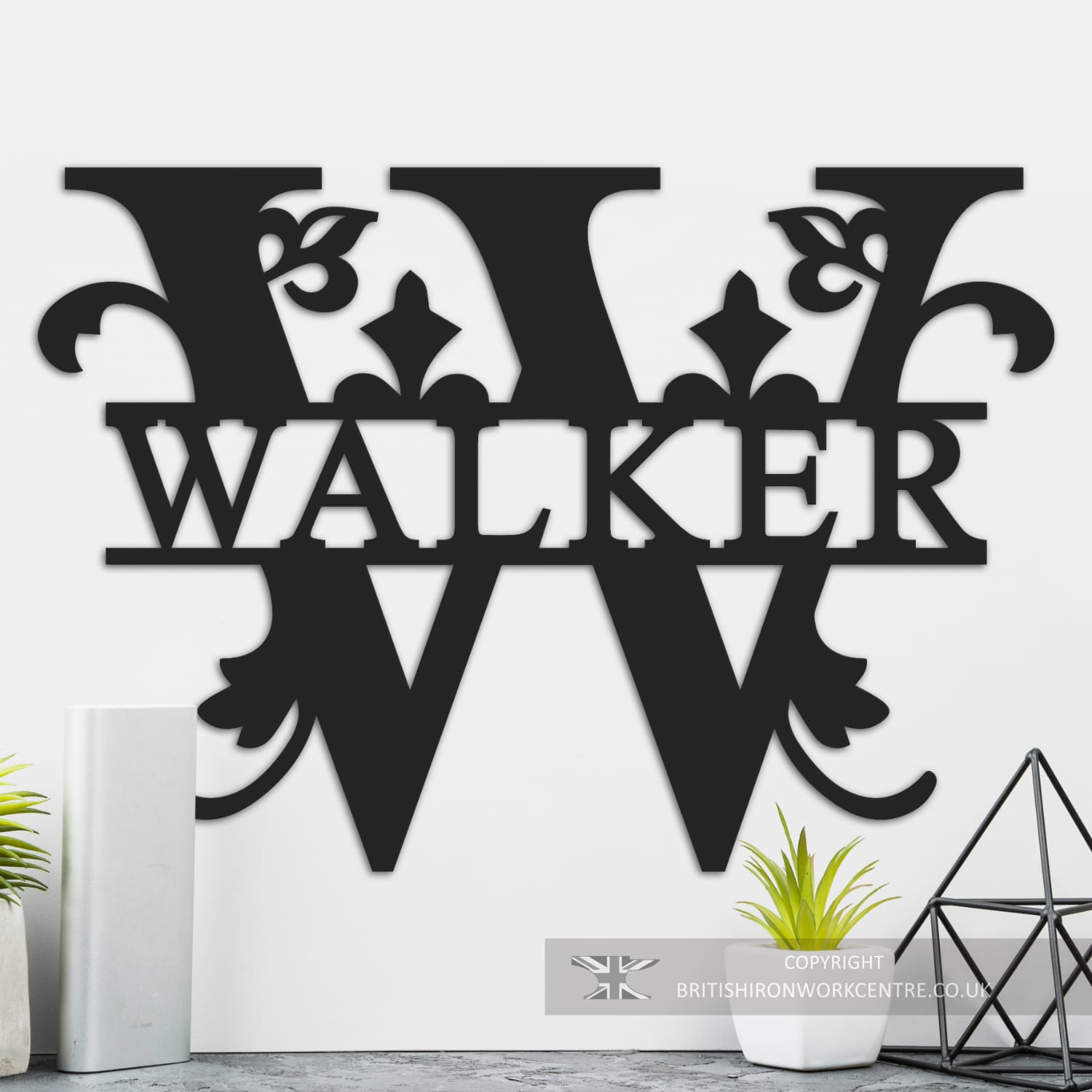 Bespoke Monogram Wall Art and House …