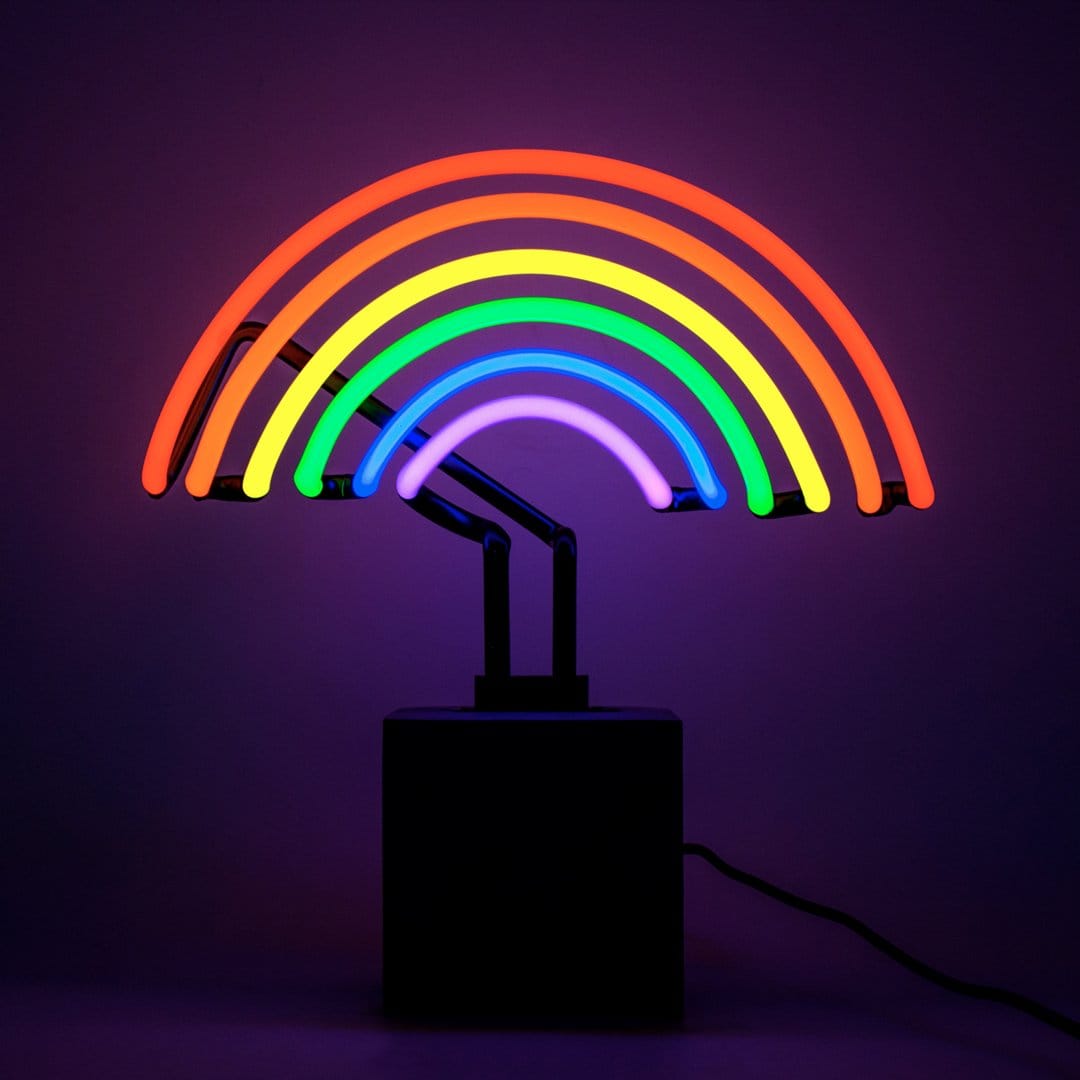 Concrete Based Neon - Rainbow
