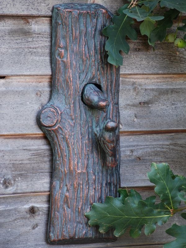 Blue Tit Bronze Wall Sculpture
