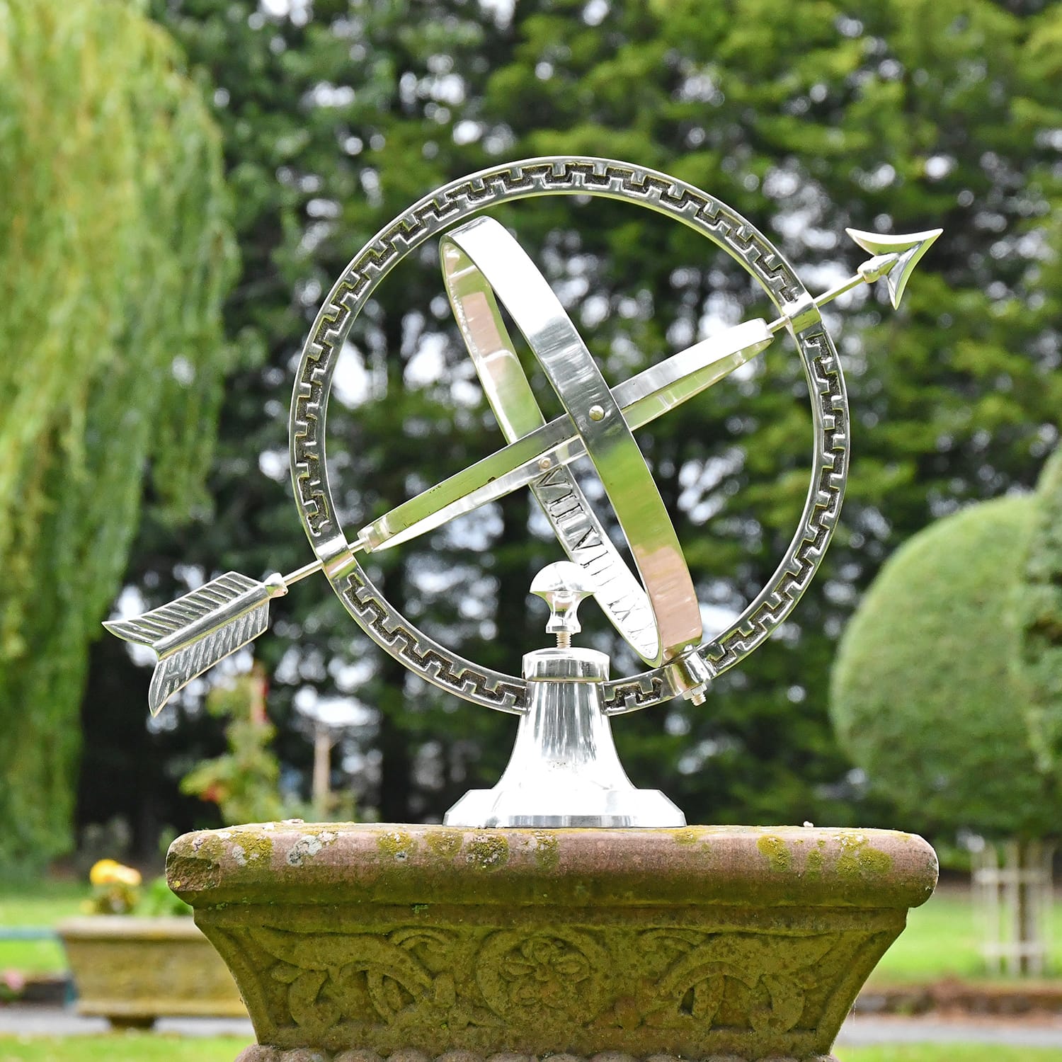 'Almwick Manor' Solid Brass Armillar…