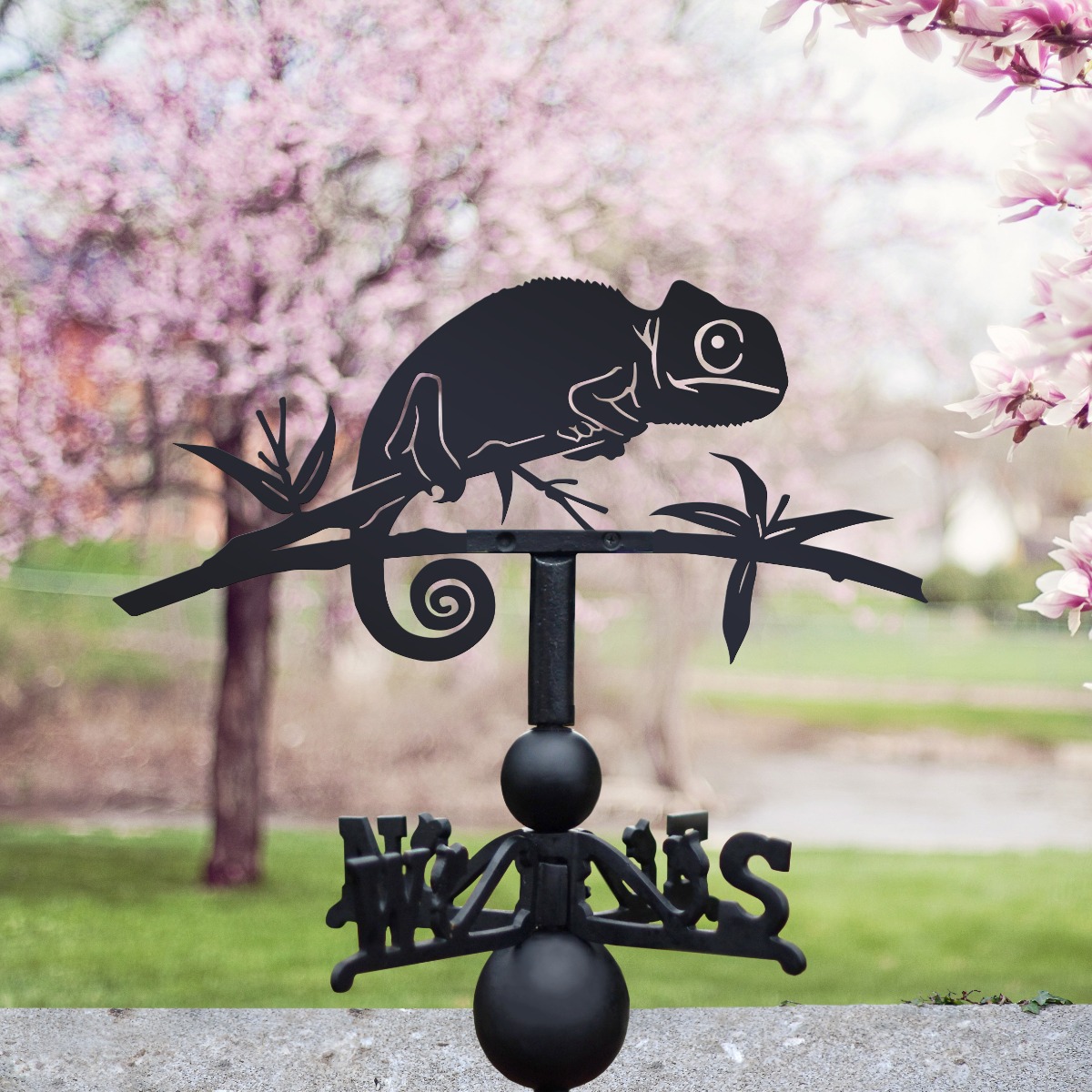 Chameleon Weathervane