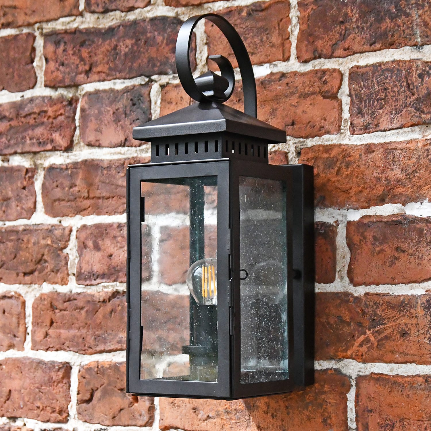 Traditional Flush Coastal Wall Lantern