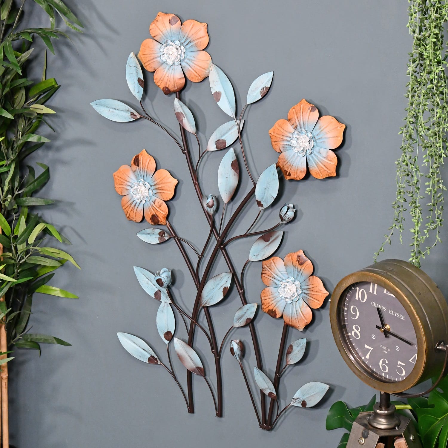 Frosted Leaf Wall Art