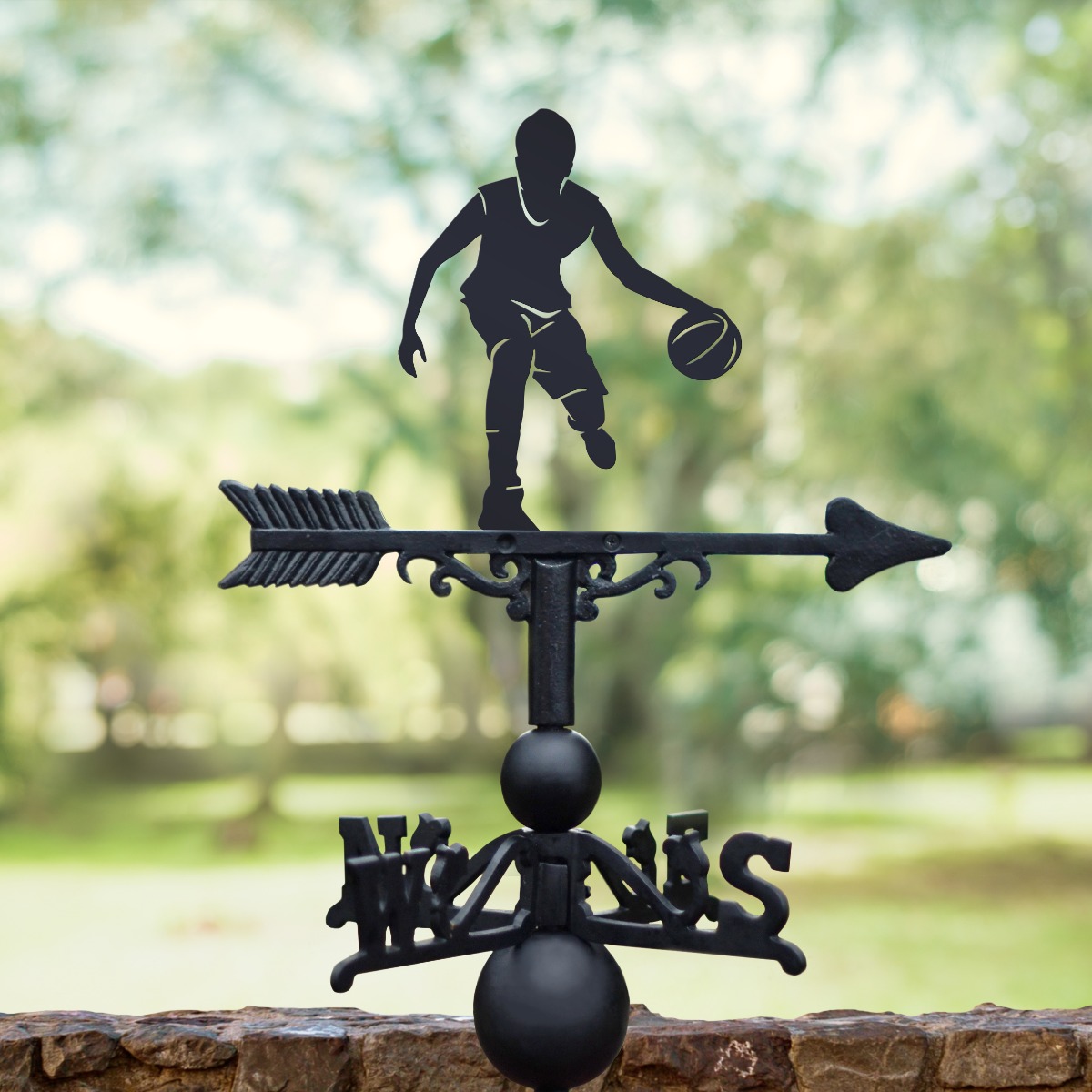 Basketball Player Weathervane