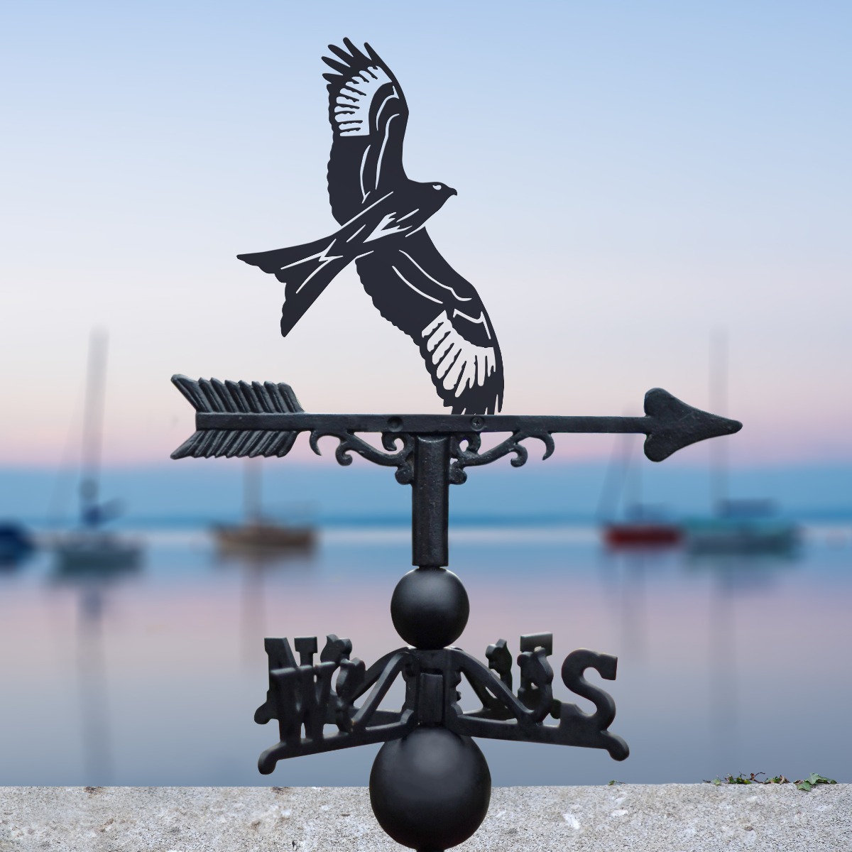 Flying Red Kite Weathervane