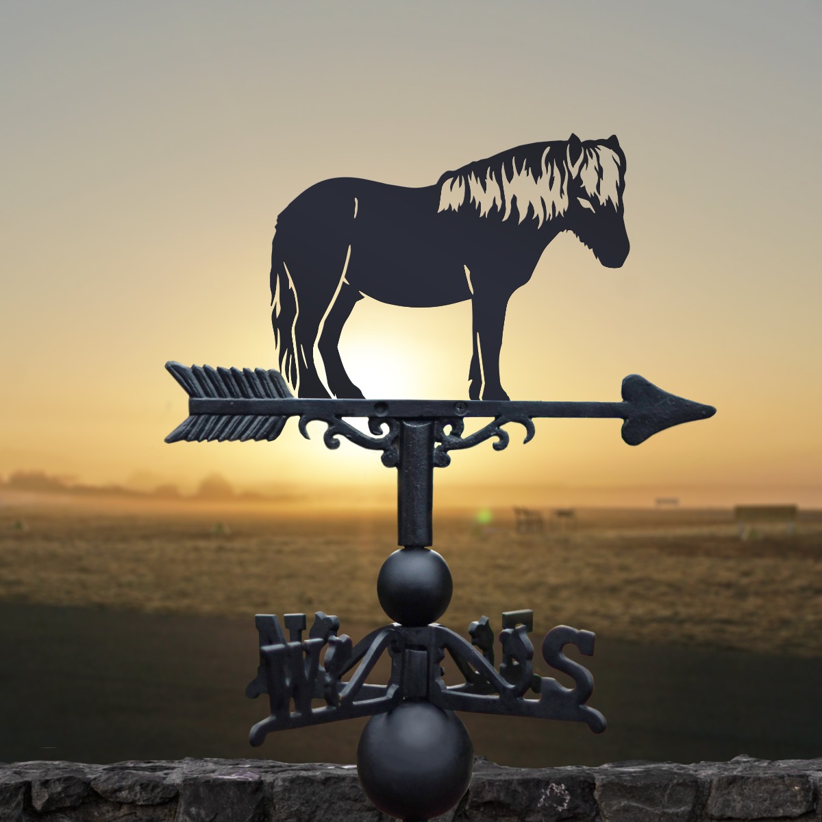 Shetland Pony Weathervane