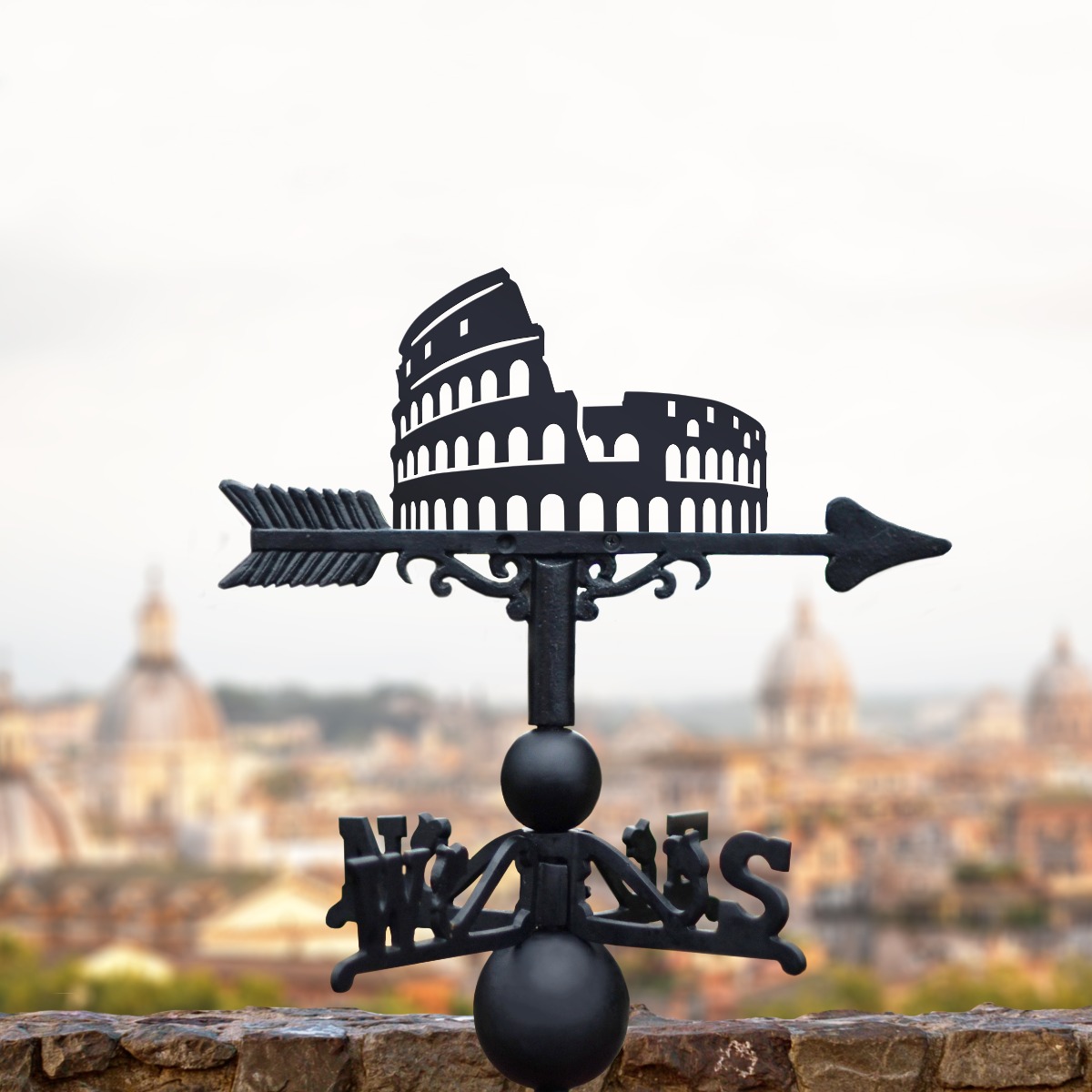 Roman Colosseum Weathervane