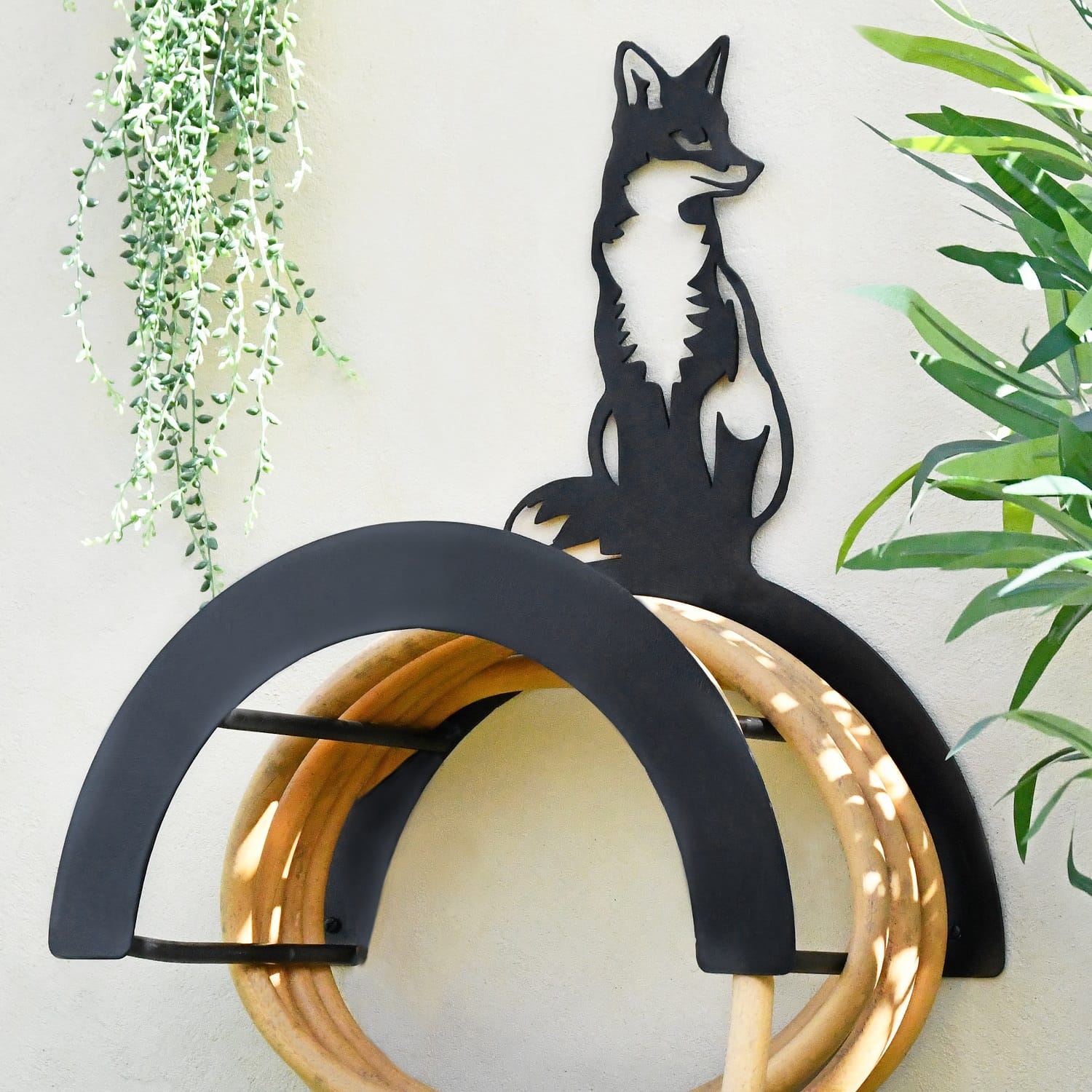 Elegant Fox Hose Holder