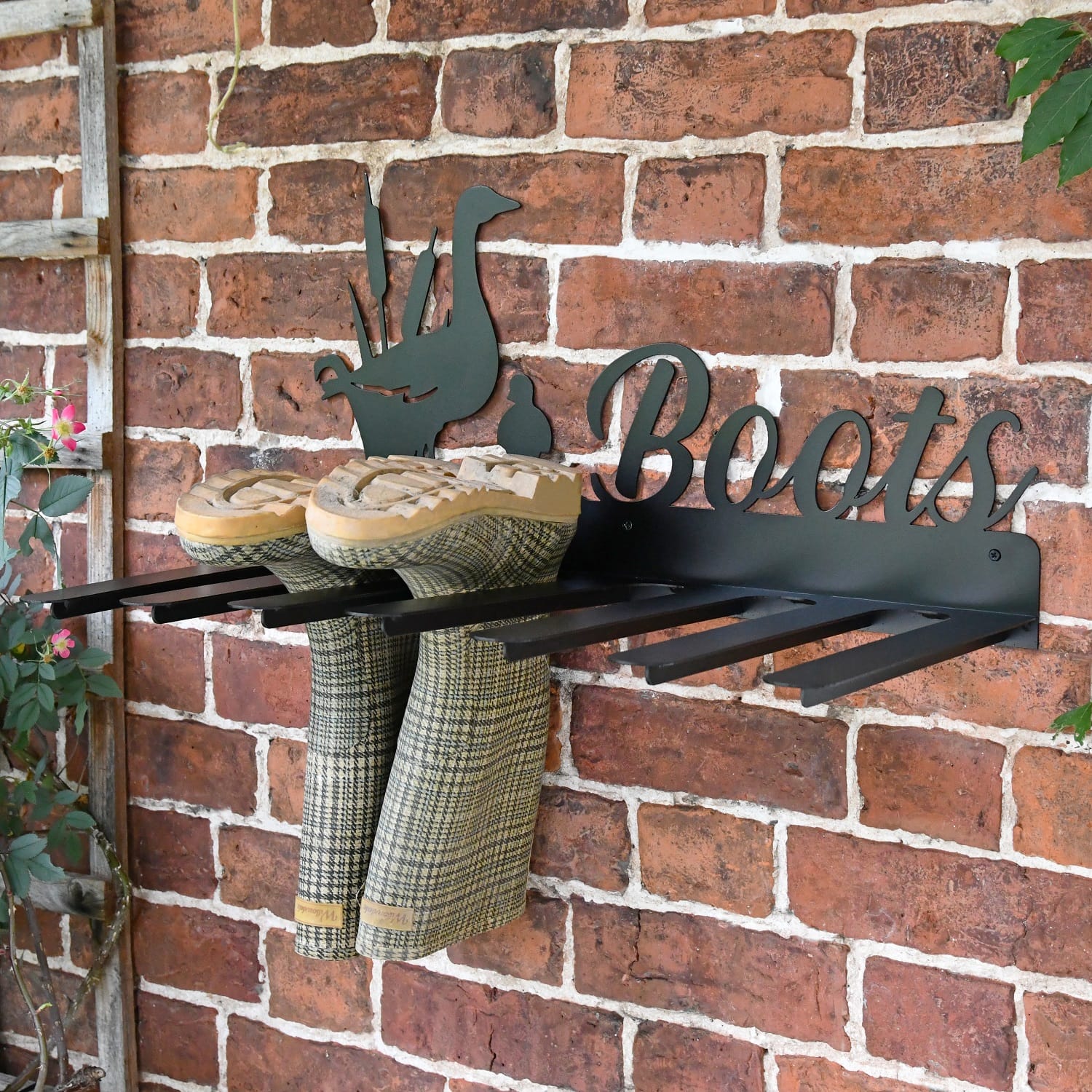 Duck & Duckling Iron Boot Holder