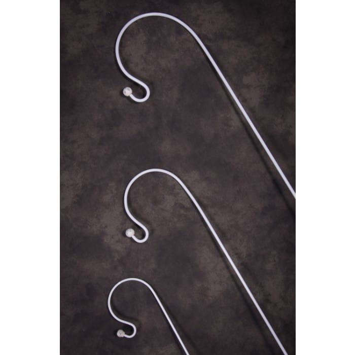 White Shepherd Crook 1.2M (Set of 3)