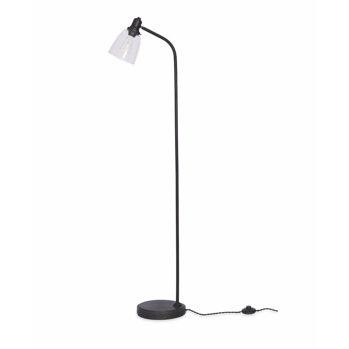 Antique Bronze Iron Floor Lamp