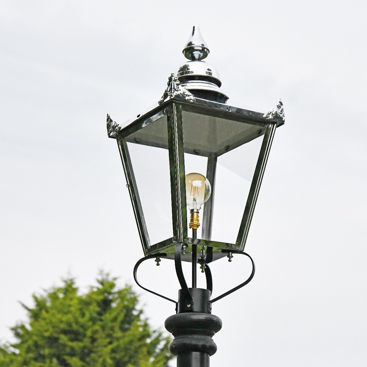 Polished Nickel Victorian Lantern 87…
