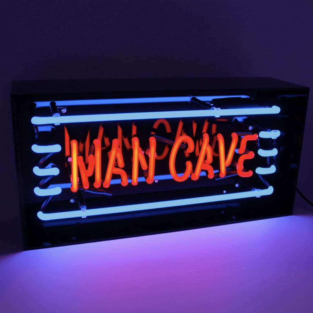 ‘Man Cave’ Glass Neon Light