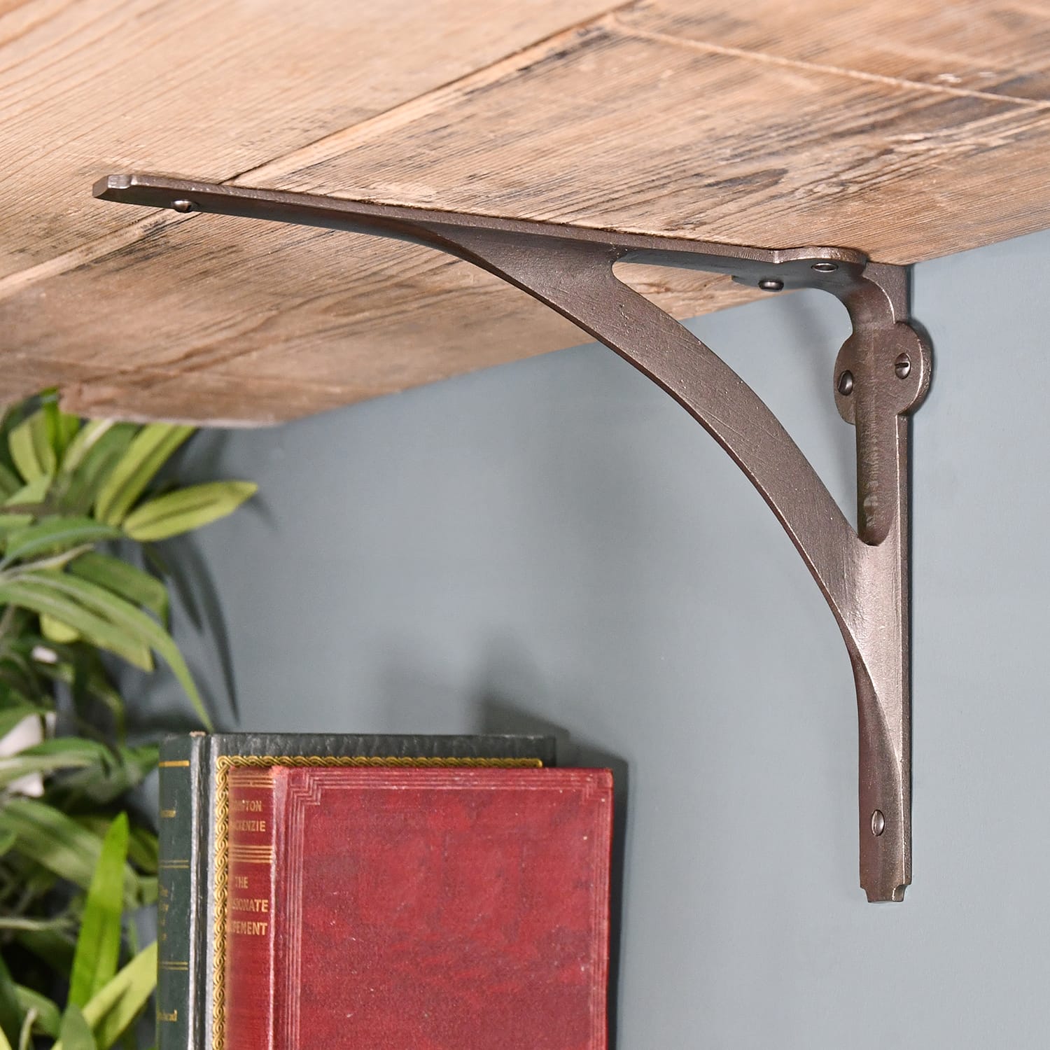 Cast Iron 'Architectural' Natural Shelf Bracket