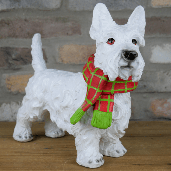 Christmas Westie Dog
