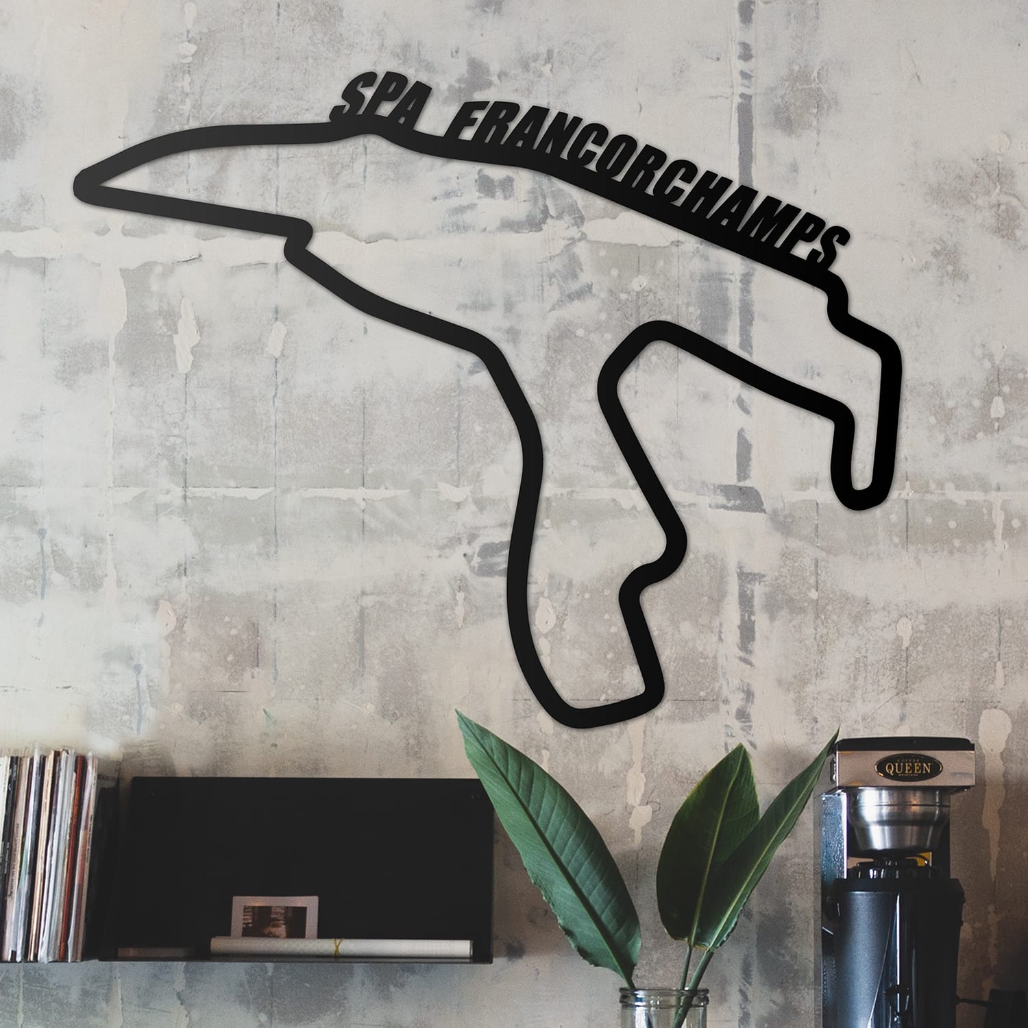 Spa-Francorchamps Race Track Steel W…
