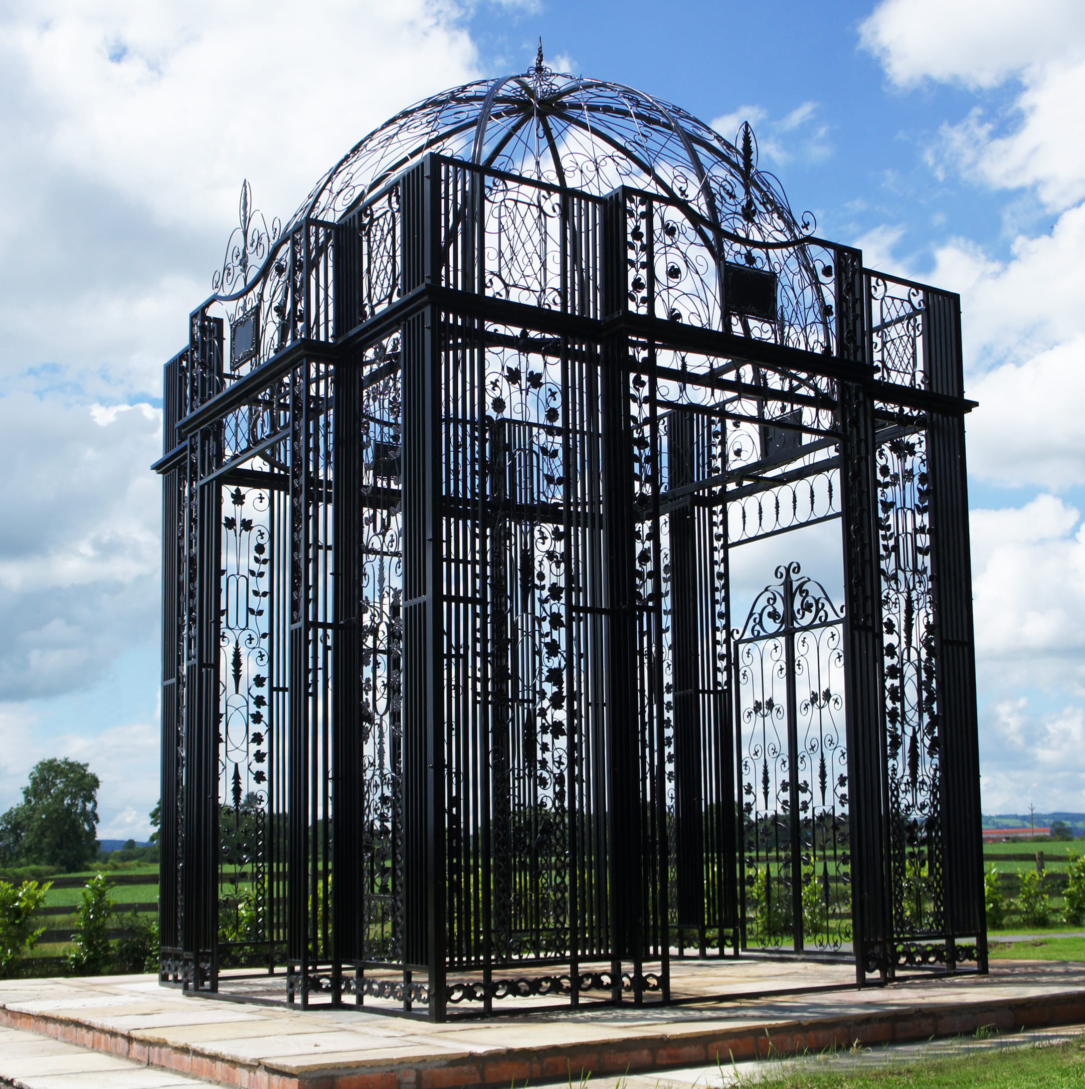 The "Royal Alexandria" Wrought Iron Gazebo