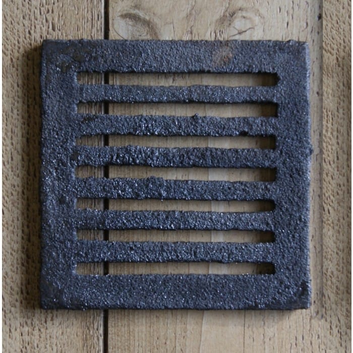 Square Cast Iron Drain Cover 6"