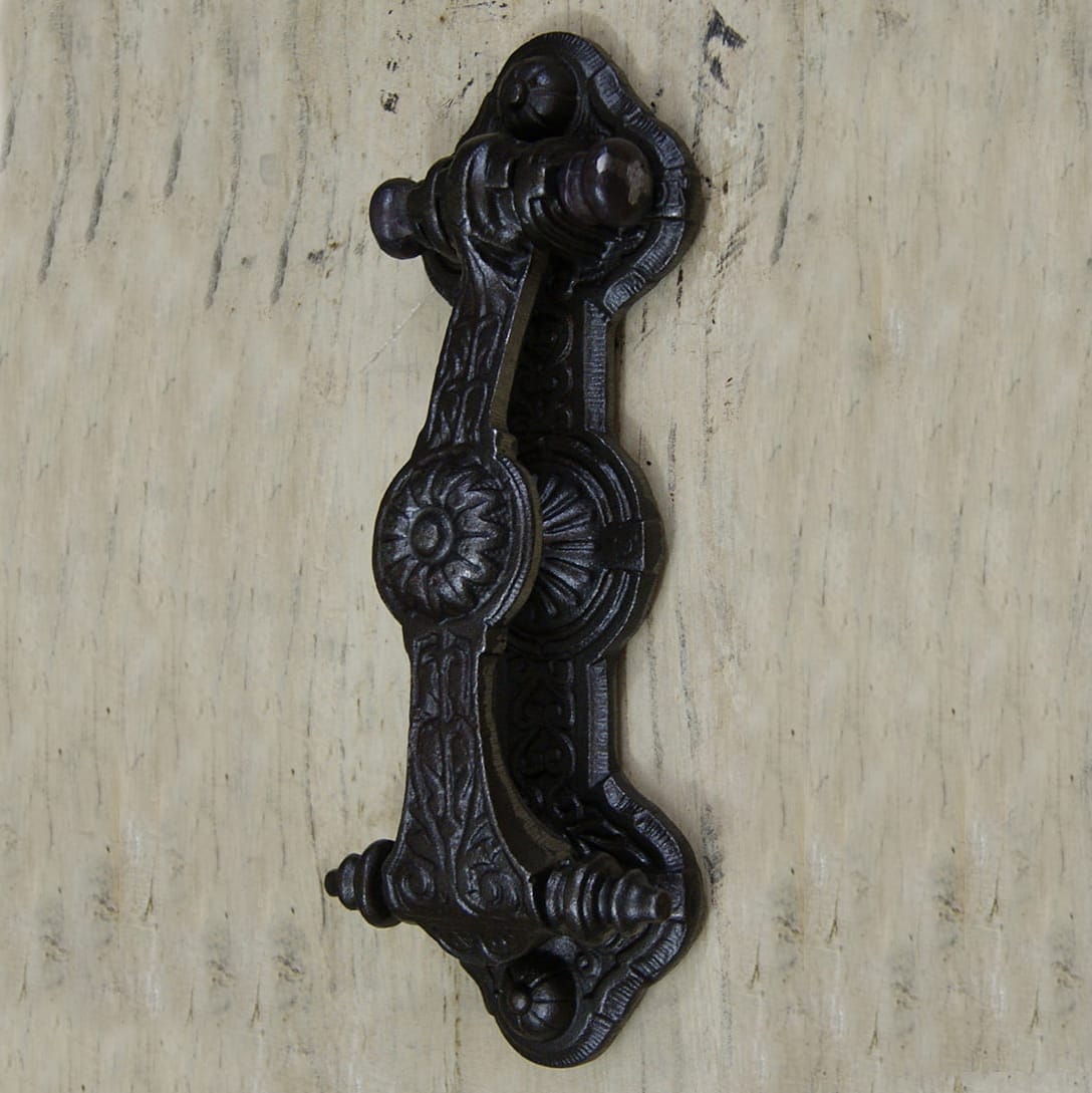 Antique Iron Ornate Regency Door Knocker