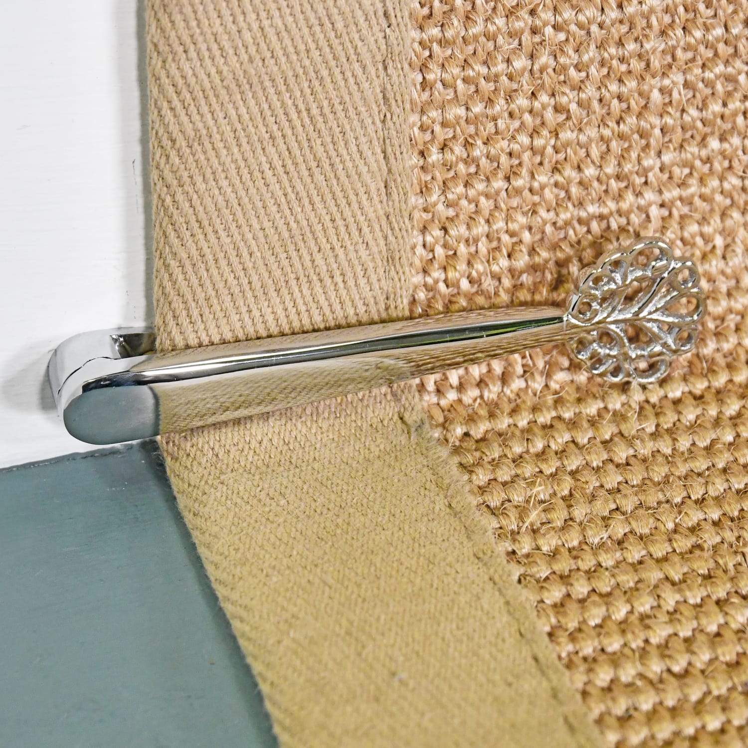 "Audley Hall" Stair Clip in Bright Chrome