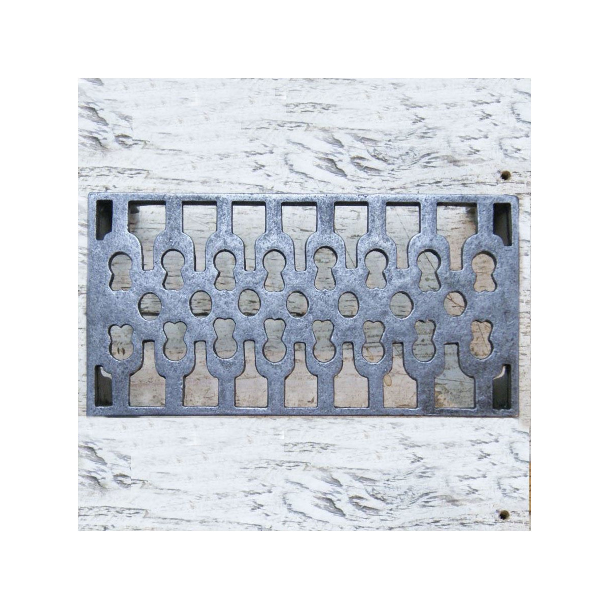 Antique Cast Iron Air Brick 8.25" x 4.25"