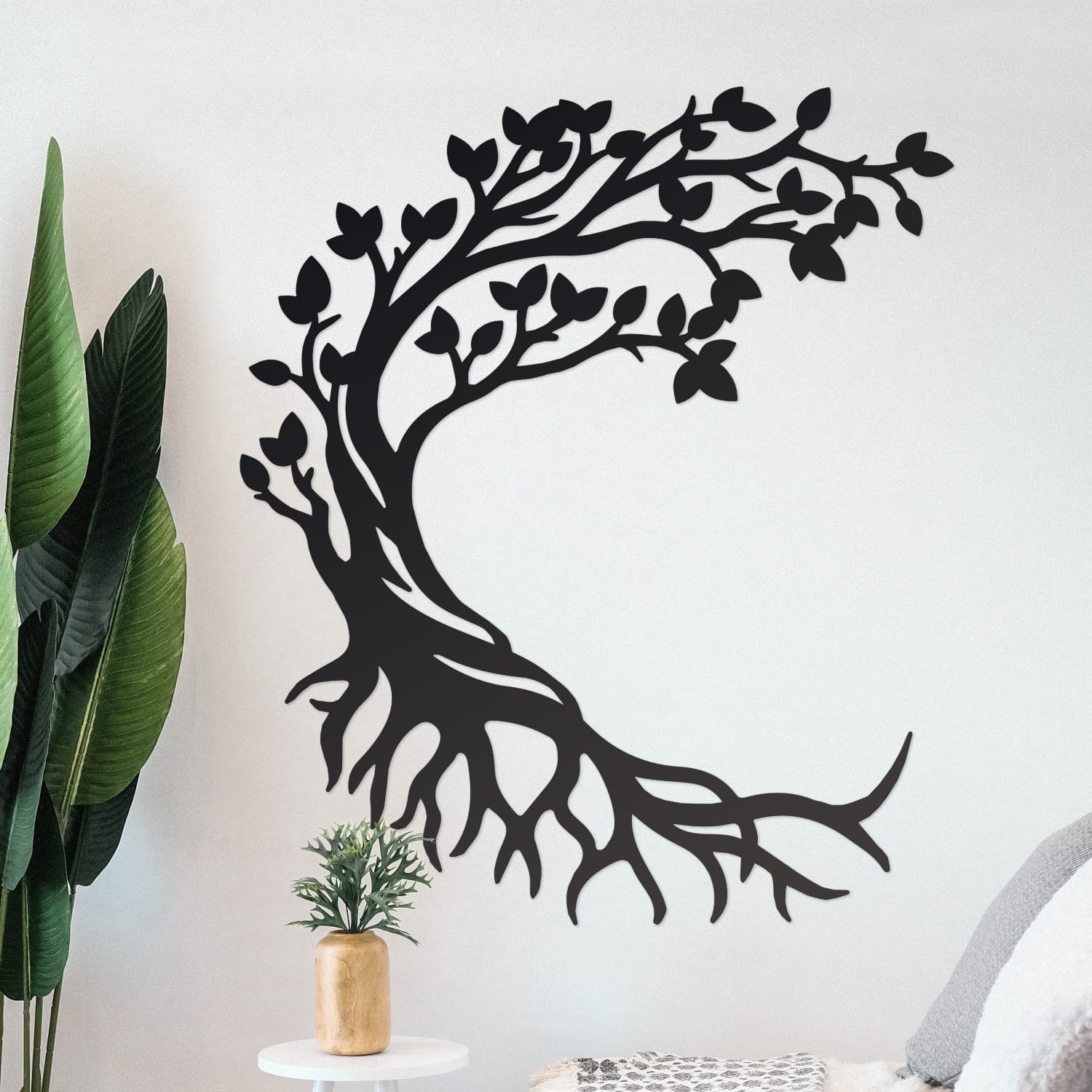 Half Moon Tree of Life Wall Art
