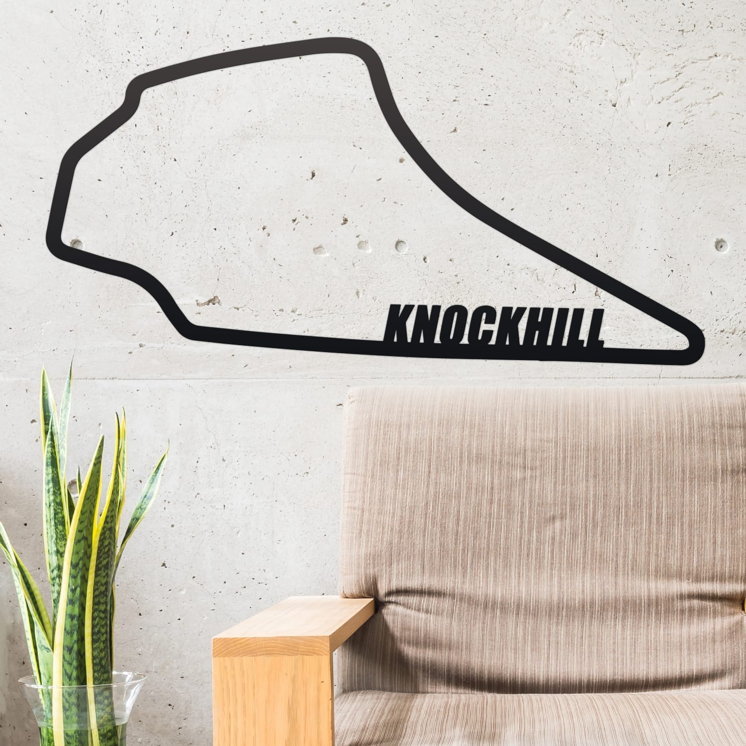 Knockhill Race Track Wall Art