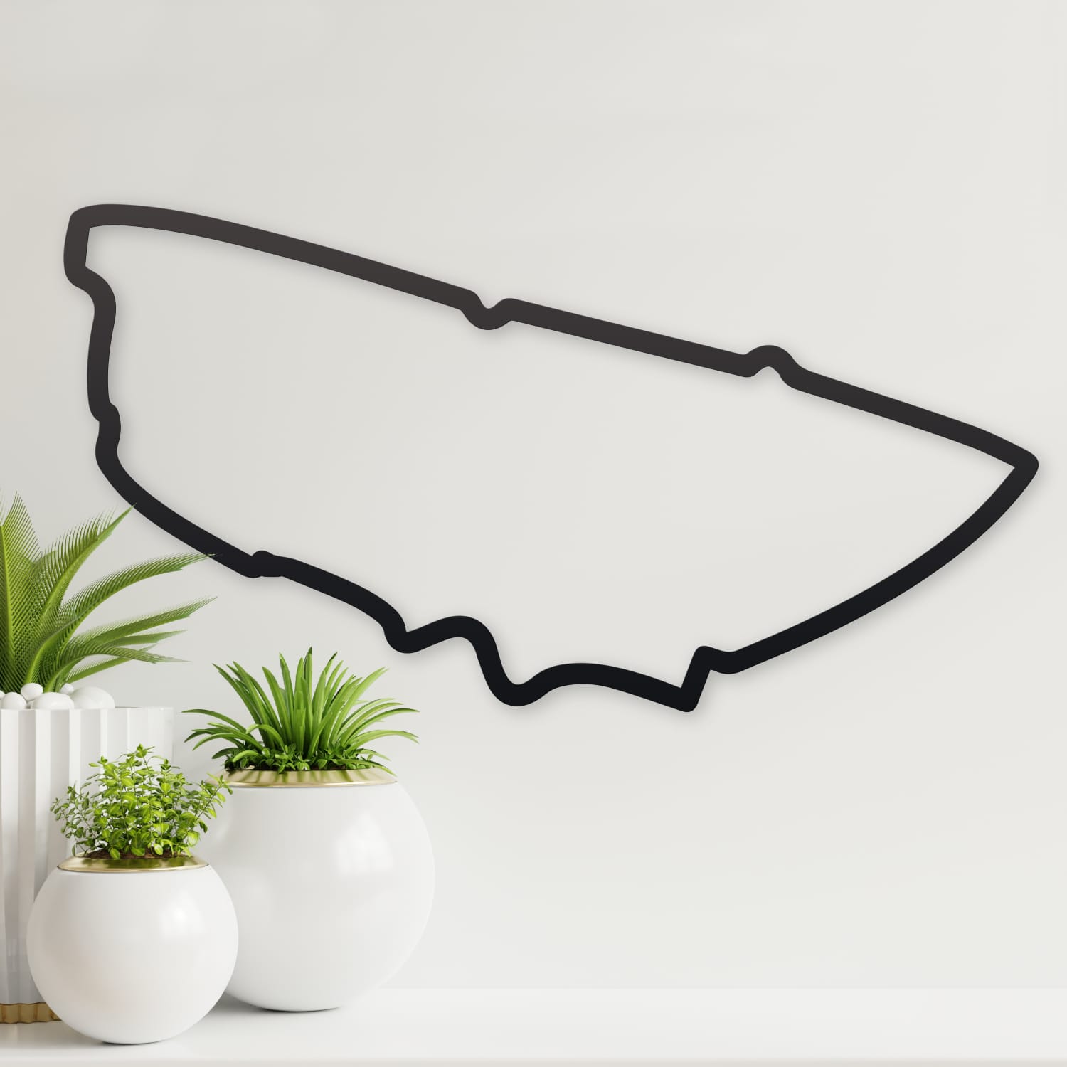 Le Mans Race Track Wall Art