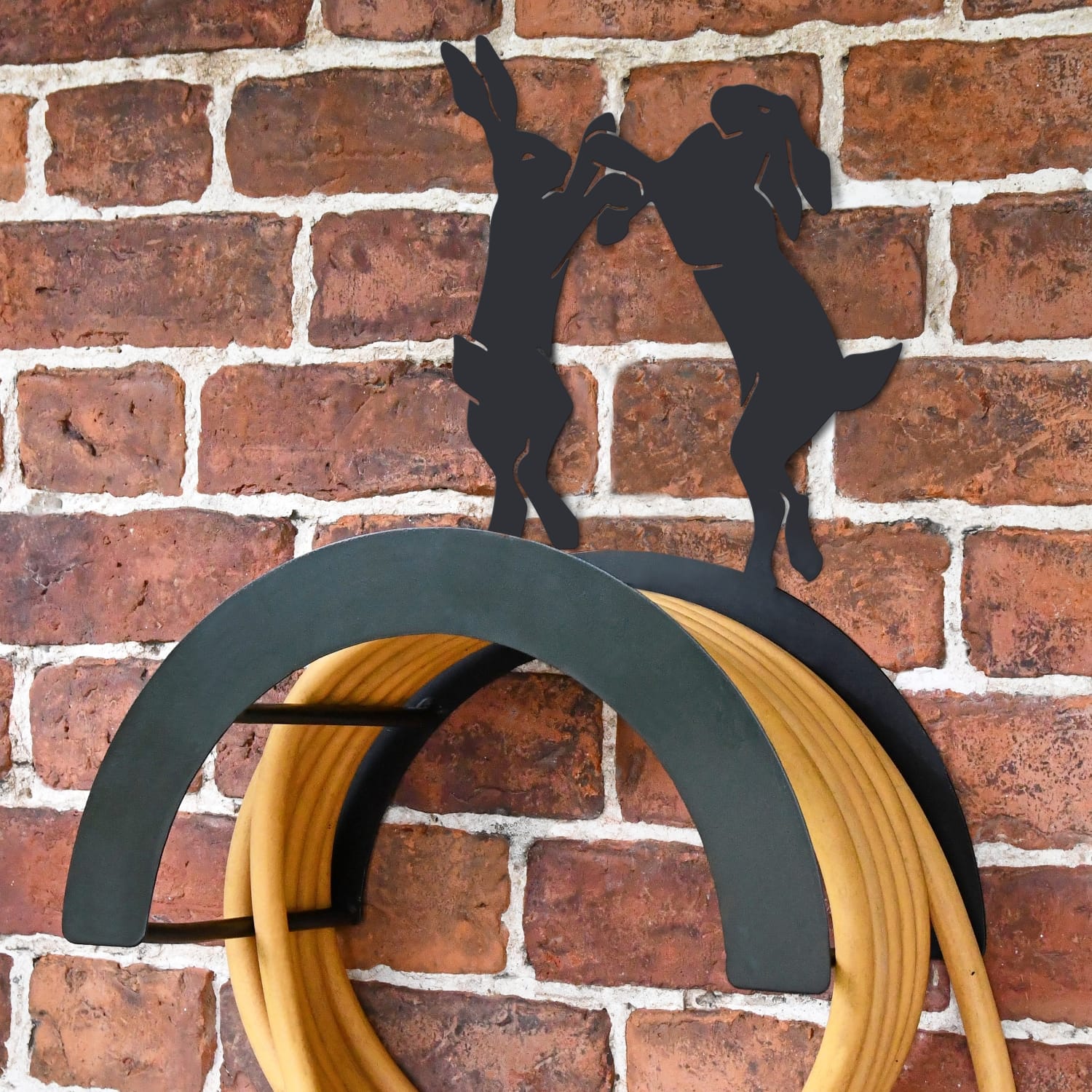 Boxing Hares Hose Holder