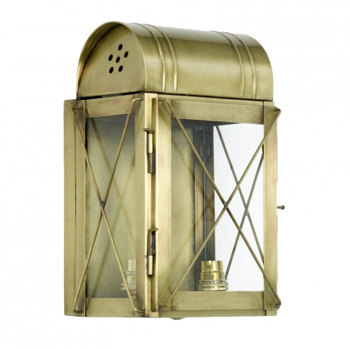 Antique Brass 'Hampshire' Wall Lantern