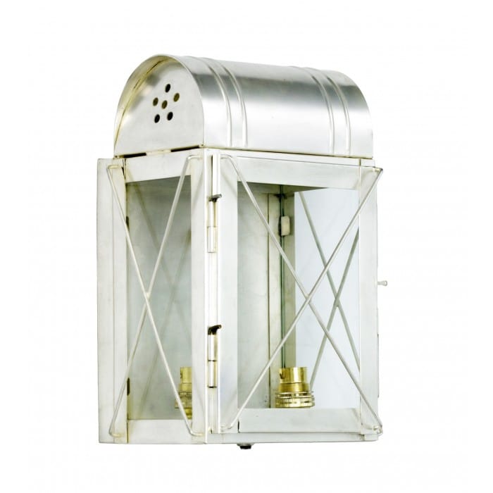 Antique Silver 'Hampshire' Wall Lantern