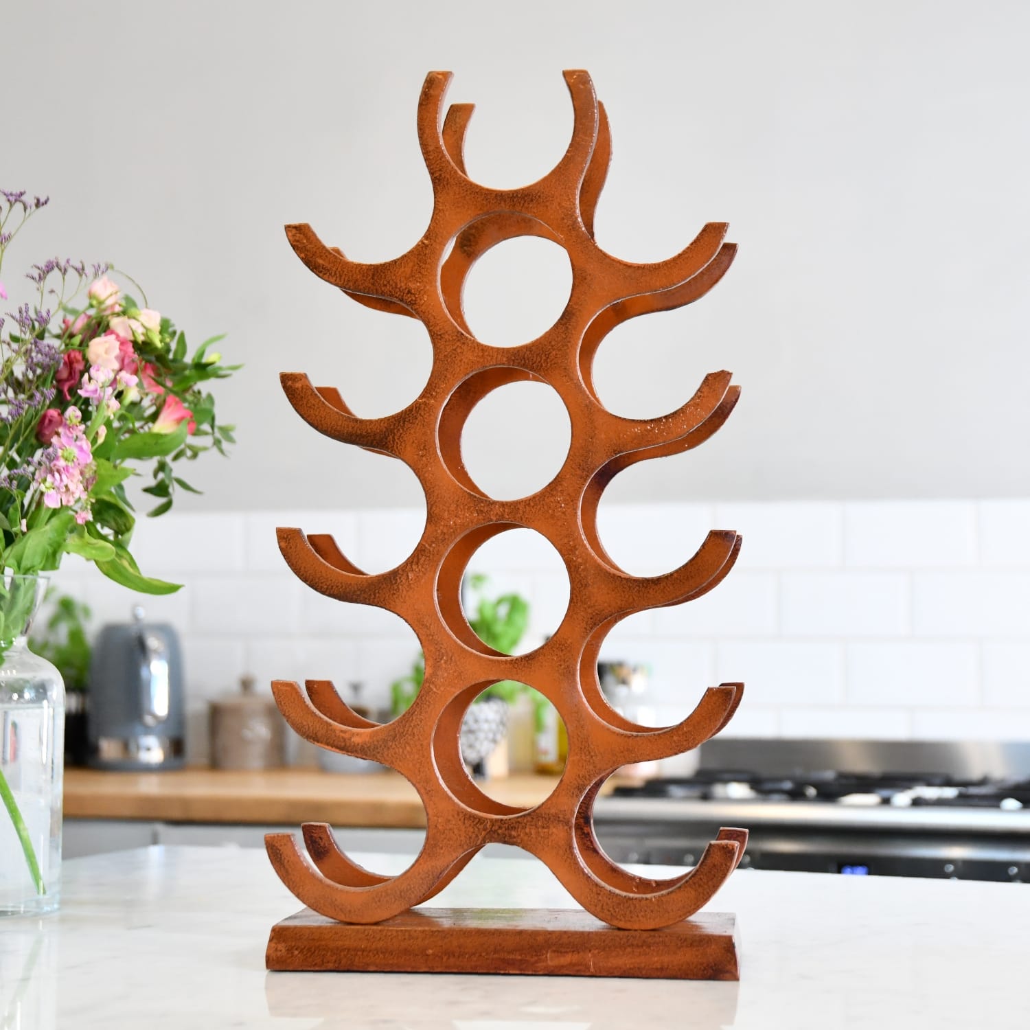 Rustic 'Branches' 15 Bottle Wine Rack