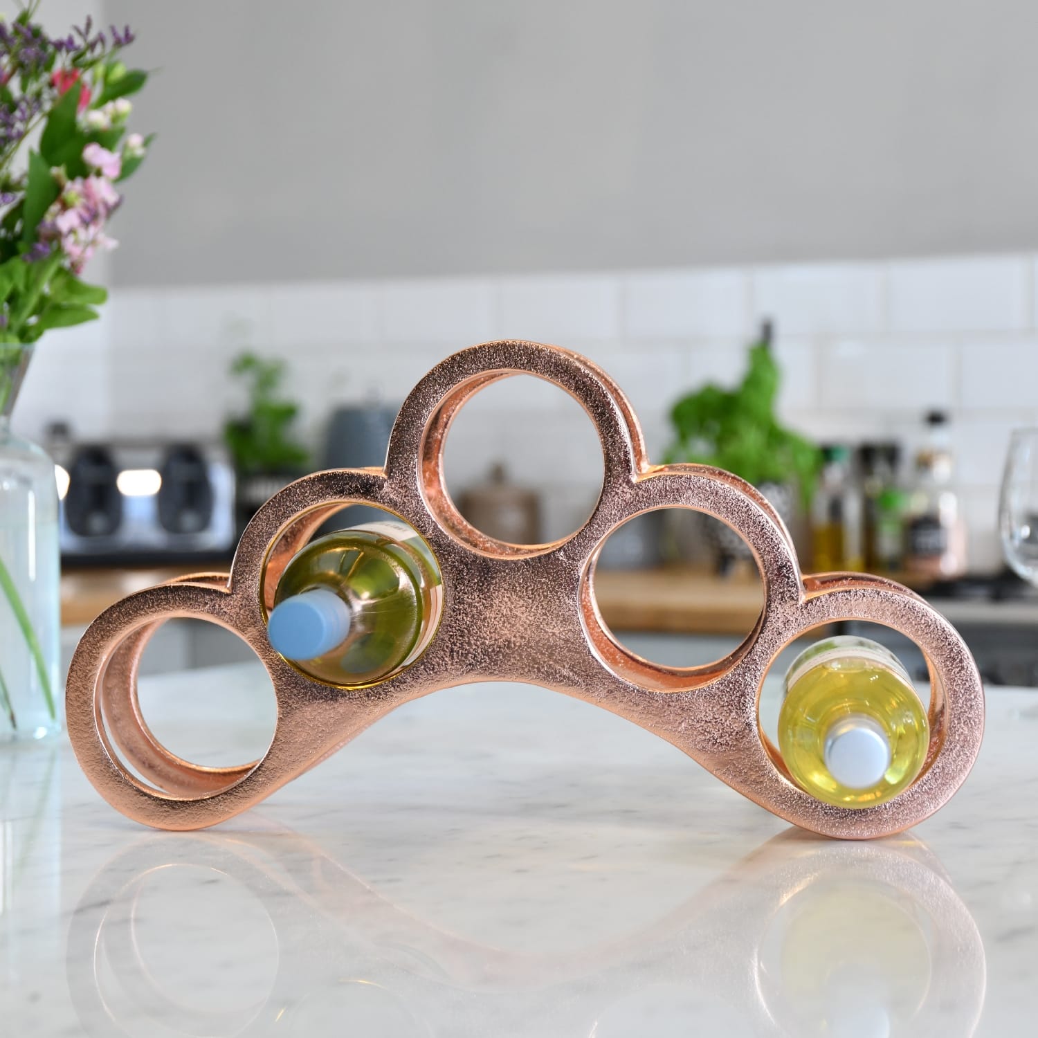 Copper 'The Arch' Wine Rack