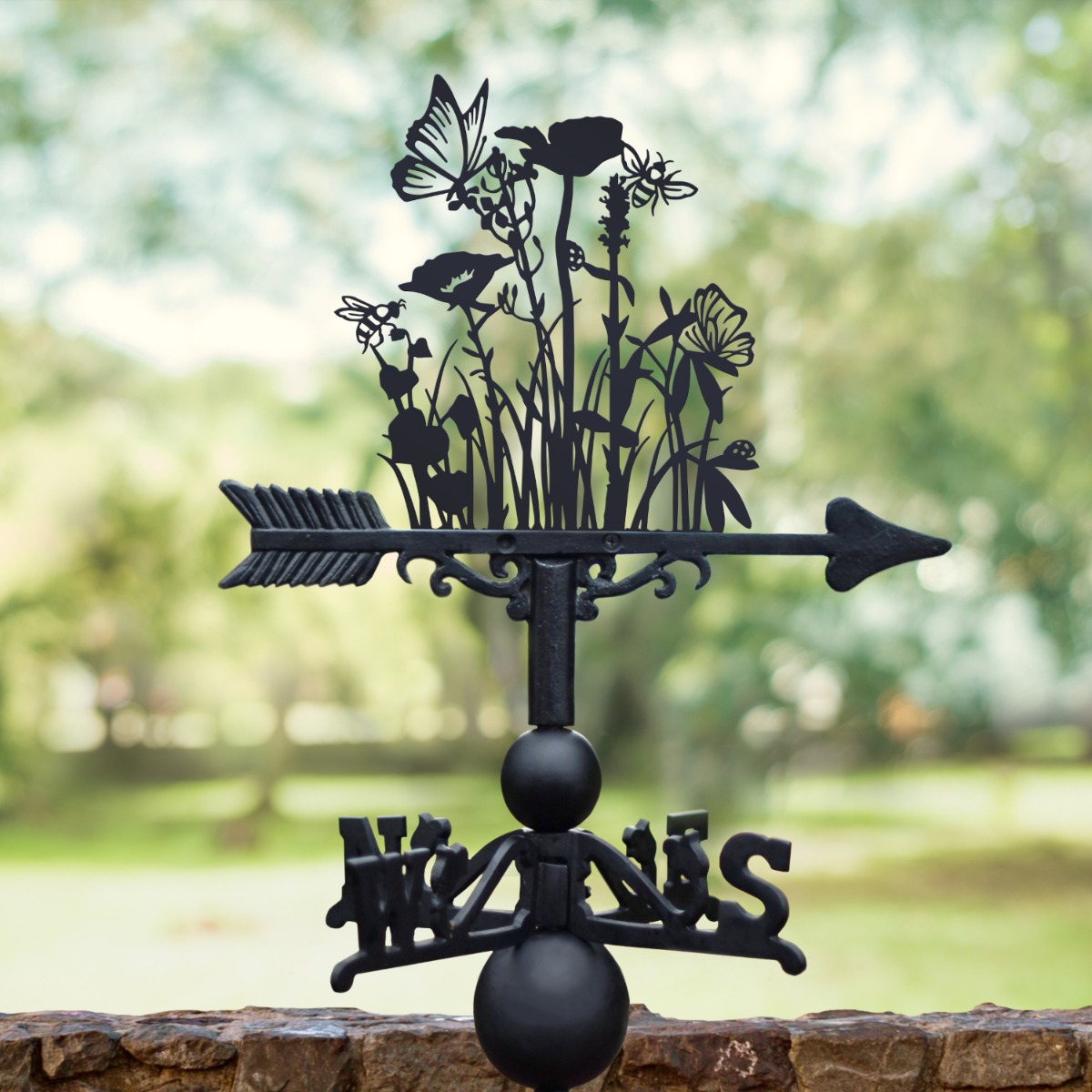 Cast Iron & Steel Meadow Weathervane